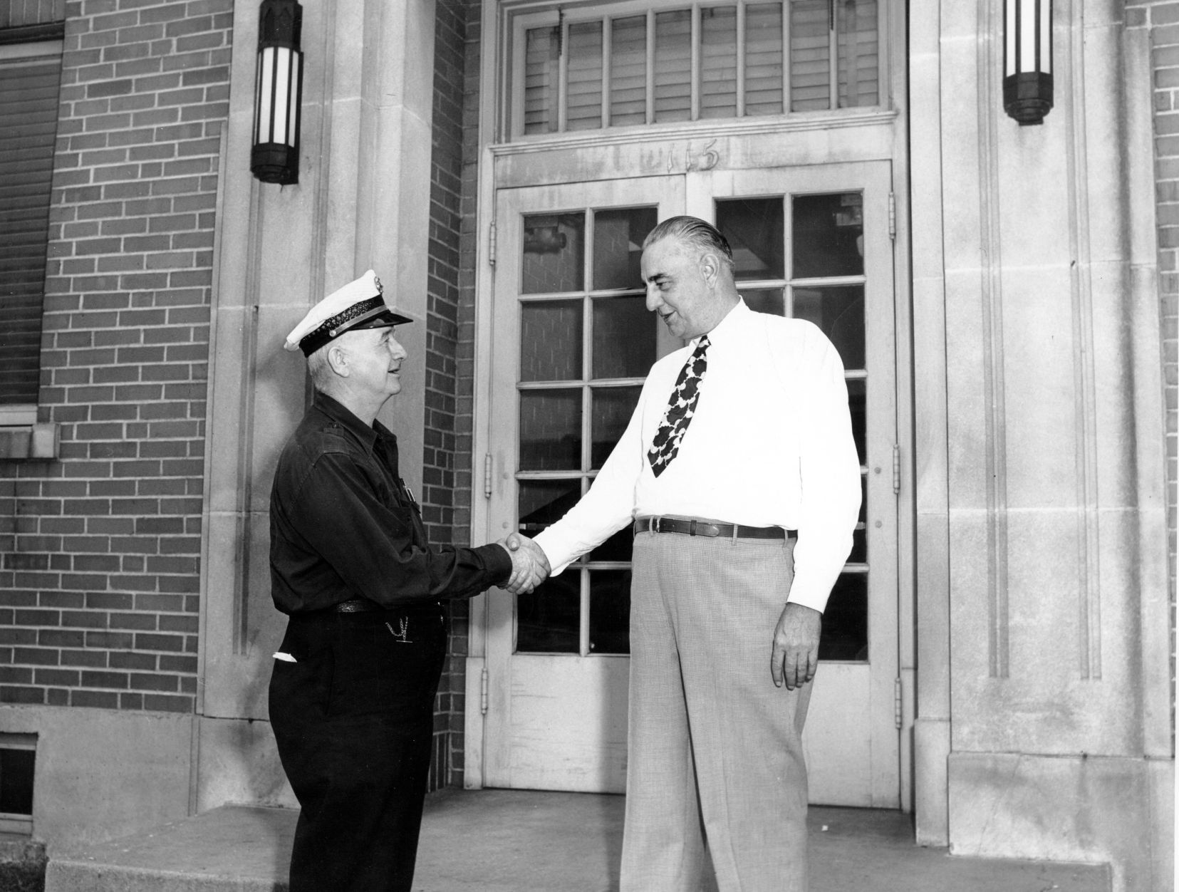 Police and fire chief 1949